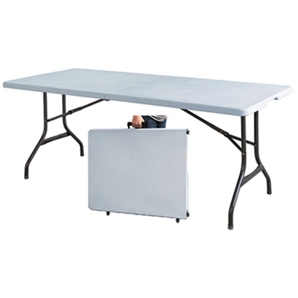 Daphnes Dinnette TBL-072W 30 x 72 in. Deluxe Polypropylene Injection Molded Banquet Table DA2671816